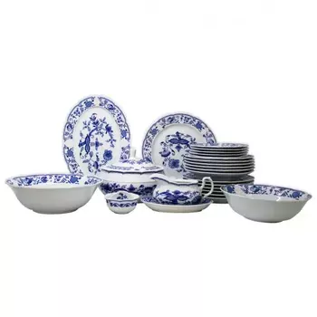 Сервиз столовый Thun 1794 Натали луковичный узор 26 предметов 6 персон