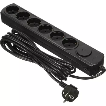 Сетевой фильтр Ippon ВК-252-16 черный