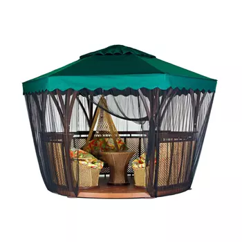 Сетка москитная Леда к беседке Грация чёрная