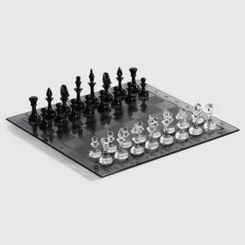 Шахматы Неман черно-белые