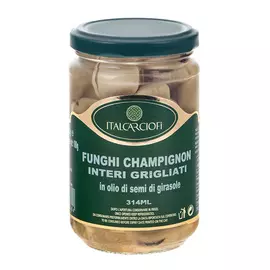 Шампиньоны гриль Italcarciofi в масле 314 мл