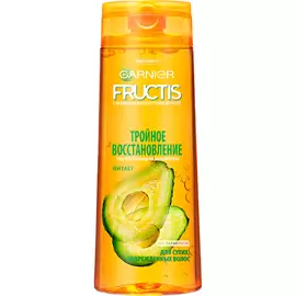 Шампунь Garnier Fructis Тройное Восстановление Для сухих и поврежденных волос 250 мл