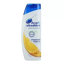 Шампунь Head & Shoulders 2в1 Против перхоти Цитрусовая свежесть 400мл (HS-81434183)