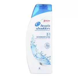 Шампунь Head &amp; Shoulders 2в1 Против перхоти Основной уход 600 мл (HS-81435788)