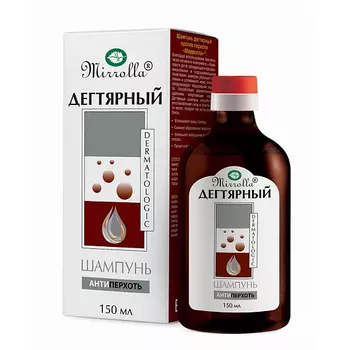 Шампунь Mirolla Дегтярный против перхоти 150 мл