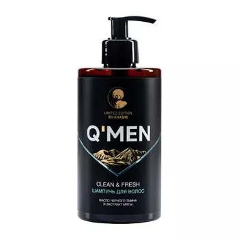 Шампунь мужской Q'Men чистота и свежесть 410 мл