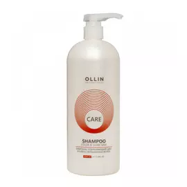 Шампунь Ollin Professional Care Color and Shine Save сохраняющий цвет и блеск окрашенных волос 1 л