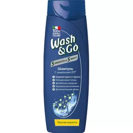 Шампунь против перхоти Содалис wash&amp;go 200 мл