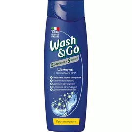 Шампунь против перхоти Содалис wash&amp;go 400 мл