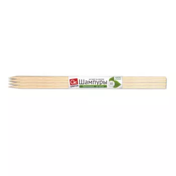 Шампуры Grifon деревянные 40 см 16шт в упаковке