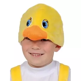 Шапка Карнавалофф утенок детский желтый 52-54