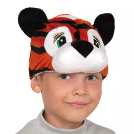 Шапочка карнавальная Карнавалофф Тигренок