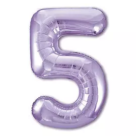 Шар Agura Lavender Цифра 5
