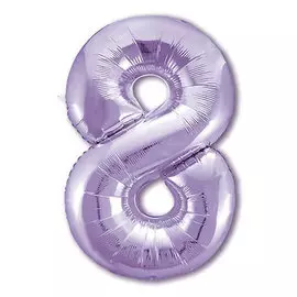 Шар Agura Lavender Цифра 8