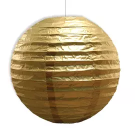 Шар бумажный подвесной Fiolento Тренд золото 30 см