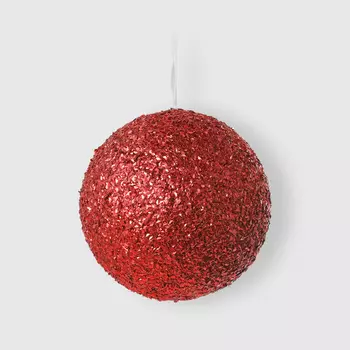 Шар елочный Edg 20 см, красный