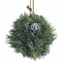 Шар еловый с шишками Kaemingk 15см