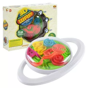 Шар интеллектуальный ABtoys 3d в диске (PT-00557 (WZ-A3948))