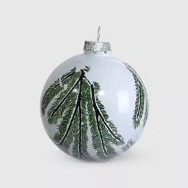 Шар новогодний Baoying yiwen ветки 8 см