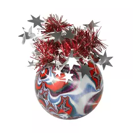 Шар новогодний Morozco Калейдоскоп 8,5 см
