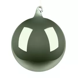 Шар новогодний Shishi ny зелёный 10см