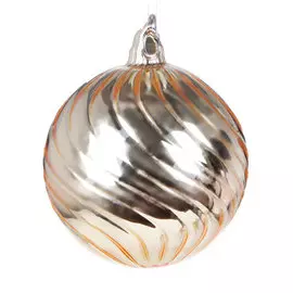 Шар новогодний Shishi ny золотой 8 см