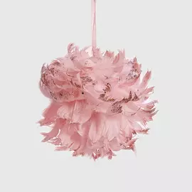 Шар-подвеска James arts розовый, 16 см