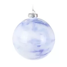 Шар Yancheng Shiny с синим отливом 10 см