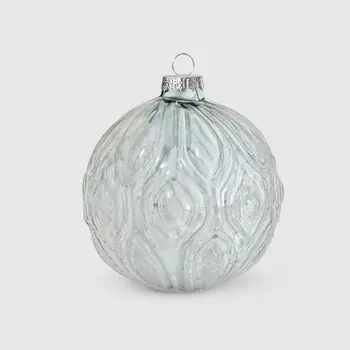 Шар Yancheng Shiny YUF08290 стеклянный прозрачный 8 см