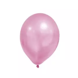 Шарик Металлик Розовые 8 шт Procos Party Essentials