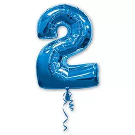 Шары Anagram Цифра а 2 blue
