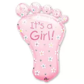 Шары Anagram Шар а фигура/p35 стопа девочки розовая