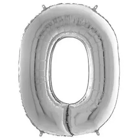 Шары Grabo Цифра г 0 26 silver