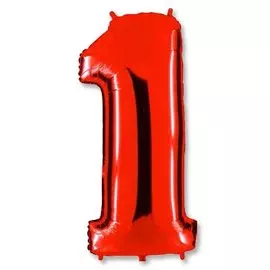 Шары Grabo Цифра г 1 40 red