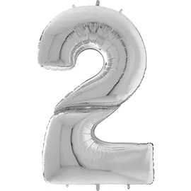 Шары Grabo Цифра г 2 64 silver