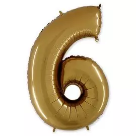 Шары Grabo Цифра г 6/9 40 gold