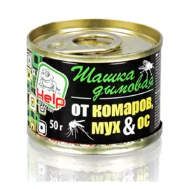 Шашка дымовая от комаров. Мух и ос Help