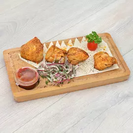 Шашлык из индейки на мангале 200 г