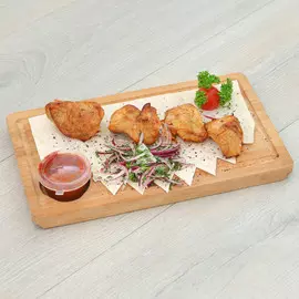 Шашлык из куриного филе на мангале, 200 г