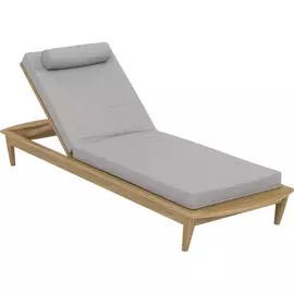 Шезлонг 315 х 790 x 2220 ироко светло-серый - RF.12.07.098