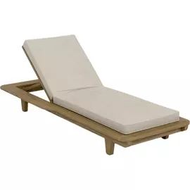 Шезлонг двухсекционный 320 х 875 х 2200 ироко бежевый - GF.12.32.092