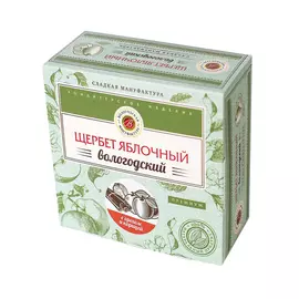 Щербет яблочный Вологодская мануфактура Орех, корица 250 г