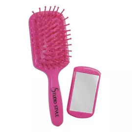 Щетка для волос Studio Style малая с зеркалом
