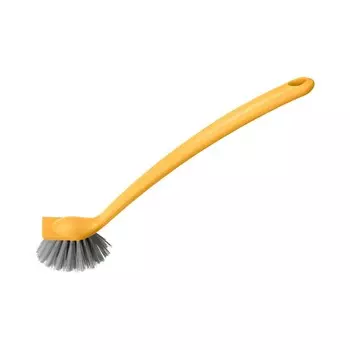 Щетка Econova для посуды круглая желтая (431500406)
