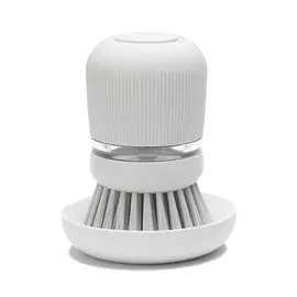 Щетка с дозатором моющего средства Brabantia темно-серый