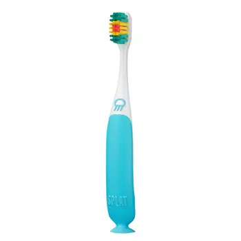 Щетка зубная Splat для детей с ионами серебра мягкая, с присоской