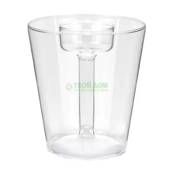 Shi shi Подсвечник t-light 11см прозрачн