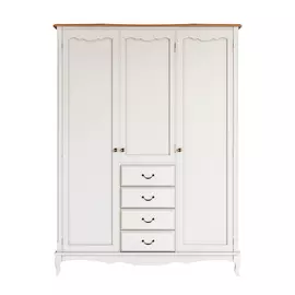 Шкаф для одежды Этажерка Leontina трехстворчатый 4 ящ ST9327/34