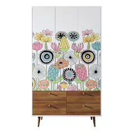 Шкаф Этажерка Berber bb02/print_03 115x200x55