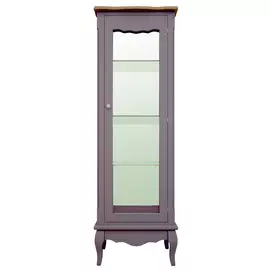 Шкаф Этажерка Leontina стекло/1 створка низкий ST9319ETG/L